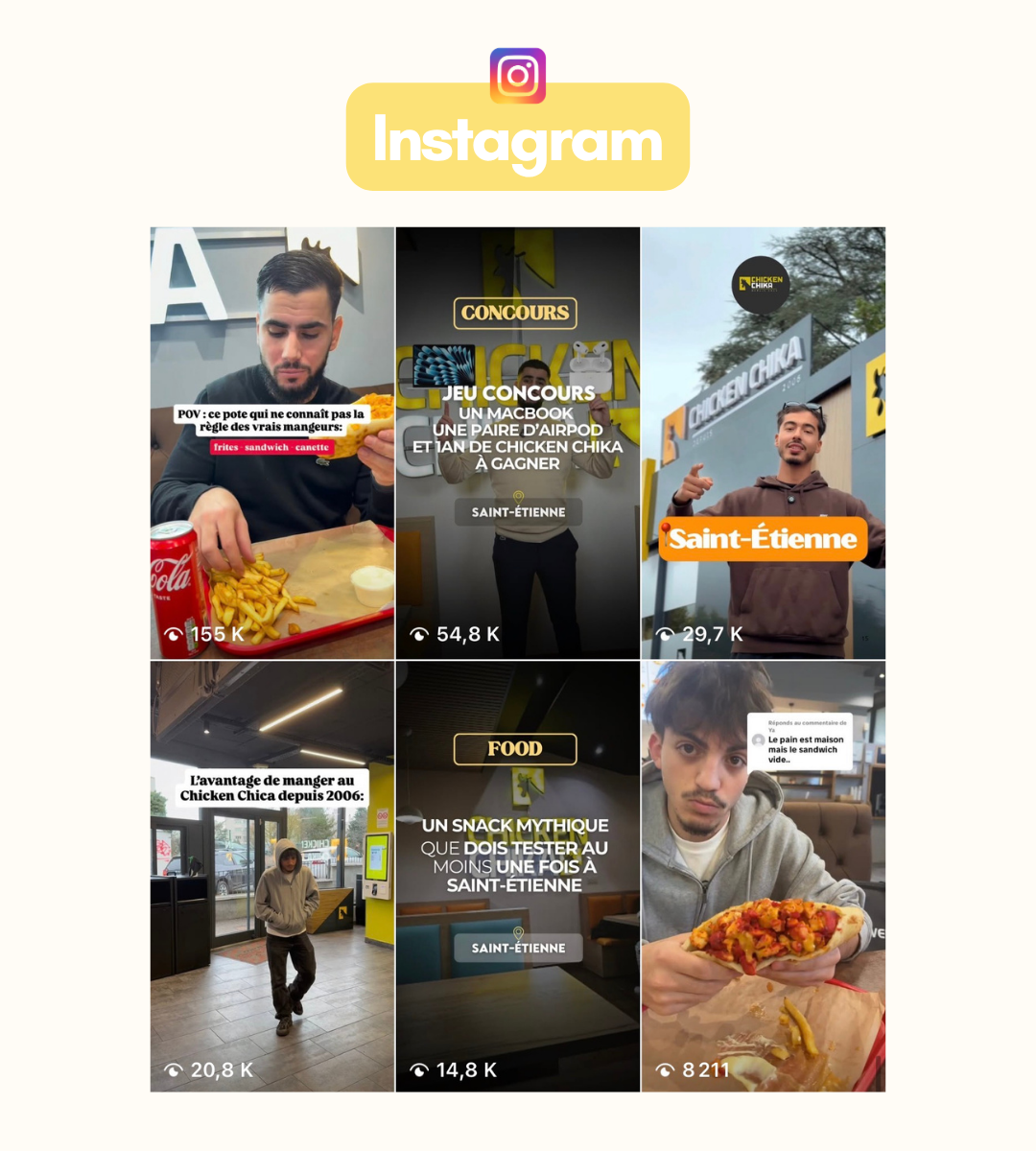 Instagram Posts Chicken Chika