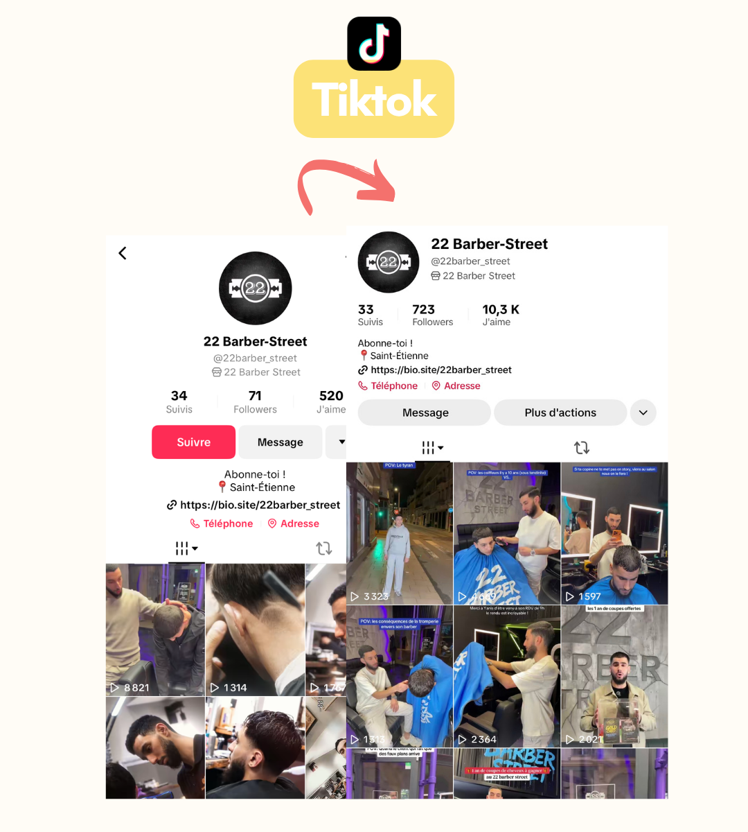 22 Barber Street TikTok profil